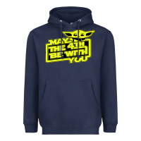 Navy may the 4th be with you Heavyweight Hoodie - longCreatives