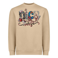Mushroom nice nurse Heavyweight Sweatshirt - SublimationCraftShop