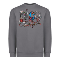 Storm nice nurse Heavyweight Sweatshirt - SublimationCraftShop