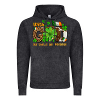 Vintage Black with god all things are possible Vintage Hoodie - OliviaCreatesArt