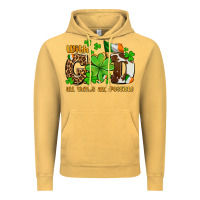 Vintage Mustard with god all things are possible Vintage Hoodie - OliviaCreatesArt