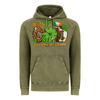 Vintage Olive with god all things are possible Vintage Hoodie - OliviaCreatesArt