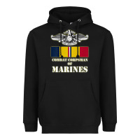 Black Eagle FMF Corpsman 8404 T Back Design Heavyweight Hoodie - longCreatives