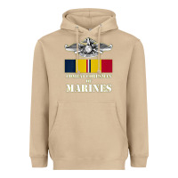 Mushroom Eagle FMF Corpsman 8404 T Back Design Heavyweight Hoodie - longCreatives