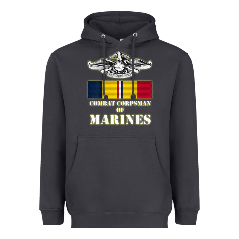 Eagle Fmf Corpsman 8404 T Back Design Heavyweight Hoodie by longCreatives | Teevron