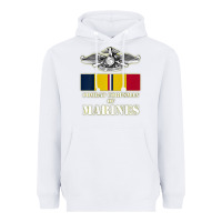 White Eagle FMF Corpsman 8404 T Back Design Heavyweight Hoodie - longCreatives