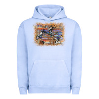 Pigment Grape Ice aztec leopard cowhide wood western background Urban Hoodie - AdoDesignShop