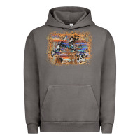 Pigment Tornado aztec leopard cowhide wood western background Urban Hoodie - AdoDesignShop