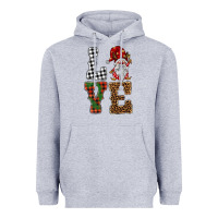 Heather Grey love gnomes Heavyweight Hoodie - BarkalooDesign