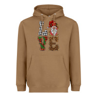 Toasted Coconut love gnomes Heavyweight Hoodie - BarkalooDesign