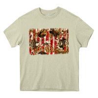 Mossy america, cowhide, leopard backgraund Heavy Core Tee - JahusDesignShop