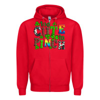 Red st patricks too cute to pinch Zipper Hoodie - Artiststas