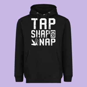 Tap Snap Or Nap Jiu Jitsu Hoodie Brazilian Bjj Gifts Heavyweight Hoodie Designed By Longcreatives