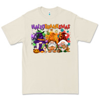 Bone Hallothanksmas gnomes Premium Tee - NancyCooperArtShop