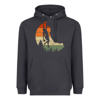 Smoke Retro Rock Climbing Vintage Climber Heavyweight Hoodie - longCreatives