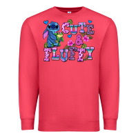 Cardinal cute and fluffy stitch Premium Sweatshirt - AdoDesignShop