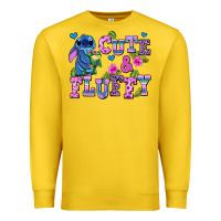 Lemon cute and fluffy stitch Premium Sweatshirt - AdoDesignShop