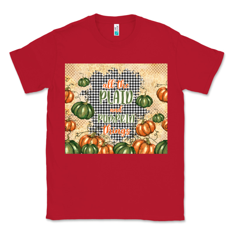 All The Plaid And Pumpkin Things Classic Tee by TumblerDesignByShophia | Teevron