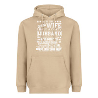 Mushroom i am a lucky wife i have a crazy husband valentine gift Heavyweight Hoodie - longCreatives