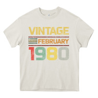 Cream Born in 1980 Vintage February Heavy Core Tee - Bettercallsaul