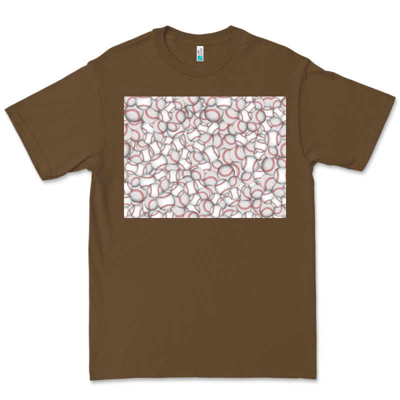 Baseball Seamless Background  (3200x2400px) Premium Tee by Jasminsmagicworld | Teevron