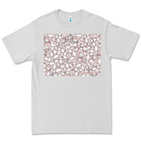 Dove Grey baseball seamless background  (3200x2400px) Premium Tee - Jasminsmagicworld