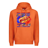 Carrot You Look Like 4th of july makes me hot dog want a Premium Hoodie - CowhideDigitalArt