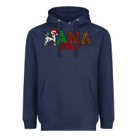 Navy nana claus Heavyweight Hoodie - BarkalooDesign