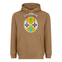 Toasted Coconut Calabria Coat of arms  Flag souvenir Italy Heavyweight Hoodie - longCreatives