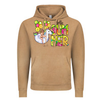 Vintage Camel Hello Summer Unicorn Vintage Hoodie - CowCowDesign