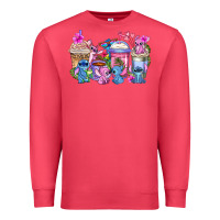 Cardinal stitch with lilo coffee cups Premium Sweatshirt - AdoDesignShop
