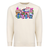Sandshell stitch with lilo coffee cups Premium Sweatshirt - AdoDesignShop