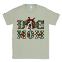 Matcha Western Christmas Dog Mom St Bernard Classic Tee - RanaPortraitStore