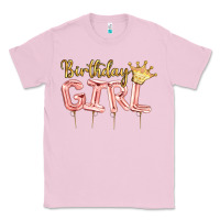 Bubblegum Pink Birthday girl balloon Classic Tee - Artiststas