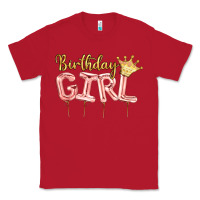 Red Birthday girl balloon Classic Tee - Artiststas