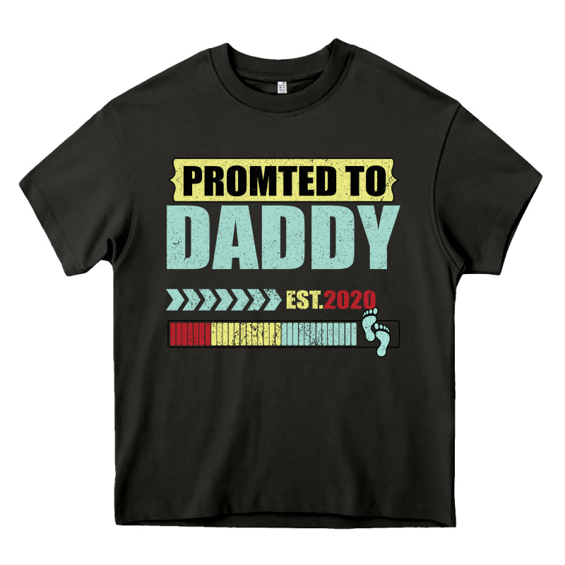 Promoted To Daddy Est 2020 Heavy Core Tee by Bettercallsaul | Teevron