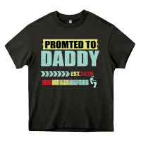 Asphalt Promoted To Daddy Est 2020 Heavy Core Tee - Bettercallsaul