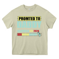 Mossy Promoted To Daddy Est 2020 Heavy Core Tee - Bettercallsaul