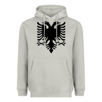Moon Dust Albanian Flag Eagle Double Red Albania Shqipe Kosovo Heavyweight Hoodie - longCreatives