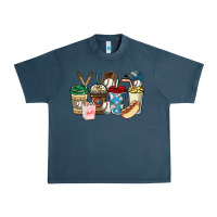 Midnight Navy Baseball coffee cups Urban Heavy Tee - HowdyJamesFarm