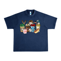 Navy Baseball coffee cups Urban Heavy Tee - HowdyJamesFarm
