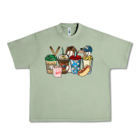 Oil Green Baseball coffee cups Urban Heavy Tee - HowdyJamesFarm