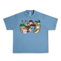 Pebble Blue Baseball coffee cups Urban Heavy Tee - HowdyJamesFarm