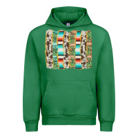 Emerald western brushstroke Urban Hoodie - AdoDesignShop