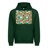 Forest Green western brushstroke Urban Hoodie - AdoDesignShop