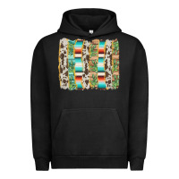 Pigment Black western brushstroke Urban Hoodie - AdoDesignShop