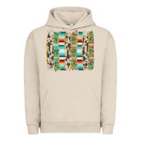 Pigment French Oak western brushstroke Urban Hoodie - AdoDesignShop