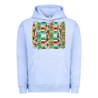 Pigment Grape Ice western brushstroke Urban Hoodie - AdoDesignShop