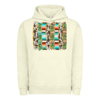 Pigment Pistachio western brushstroke Urban Hoodie - AdoDesignShop