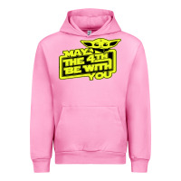 Fuchsia Pink may the 4th be with you Urban Hoodie - longCreatives